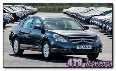 Технические характеристики Nissan Teana Технические характеристики Nissan Teana