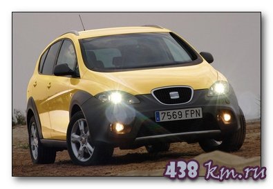 SEAT Altea Freetrack тест-драйв SEAT Altea Freetrack тест-драйв