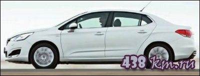 Citroen C4 вид збоку Citroen C4 вид збоку