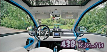 Smart ForTwo салон Smart ForTwo салон