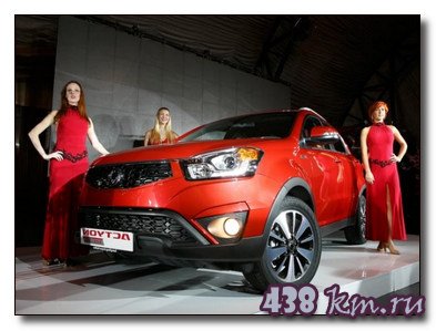 Новое лицо SsangYong Actyon Новое лицо SsangYong Actyon