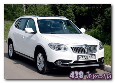 новый кроссовер Brilliance V5 новый кроссовер Brilliance V5