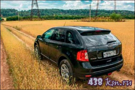 Ford Edge тест драйв Ford Edge тест драйв