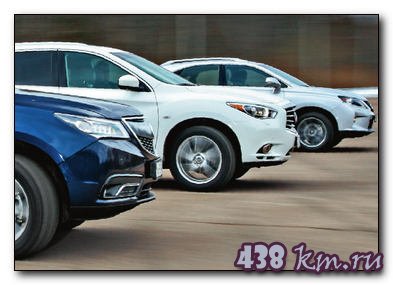 Сравниваем автомобили Lexus RX, Infiniti QX60, Acura MDX Сравниваем автомобили Lexus RX, Infiniti QX60, Acura MDX