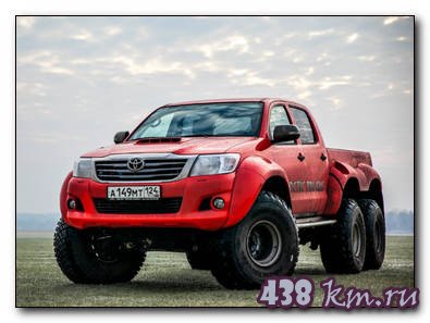 Arctic Trucks Hilux 38 6x6