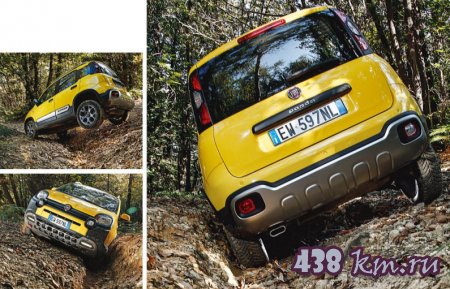  Fiat Panda Gross  Jeep Cherokee Trailhawk