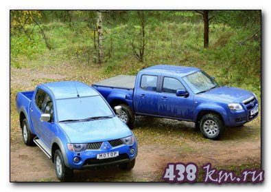  Ford Ranger, Nissan Navara, Mitsubishi L200