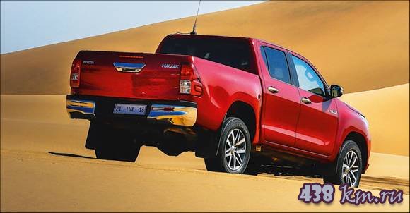 проба руля Toyota Hilux проба руля Toyota Hilux