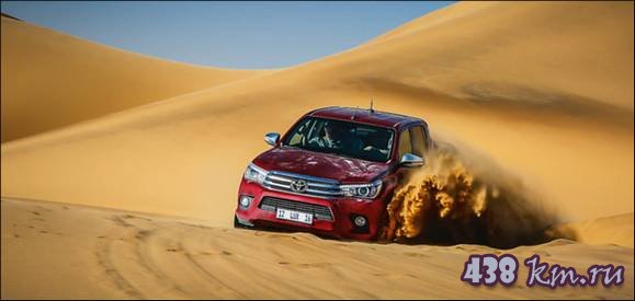 проба руля Toyota Hilux проба руля Toyota Hilux