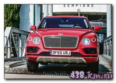 Bentley Bentayga тест драйв, цена, фото Bentley Bentayga тест драйв, цена, фото