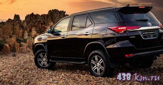 Новый Toyota Fortuner Новый Toyota Fortuner
