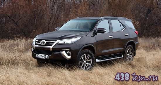 Новый Toyota Fortuner Новый Toyota Fortuner